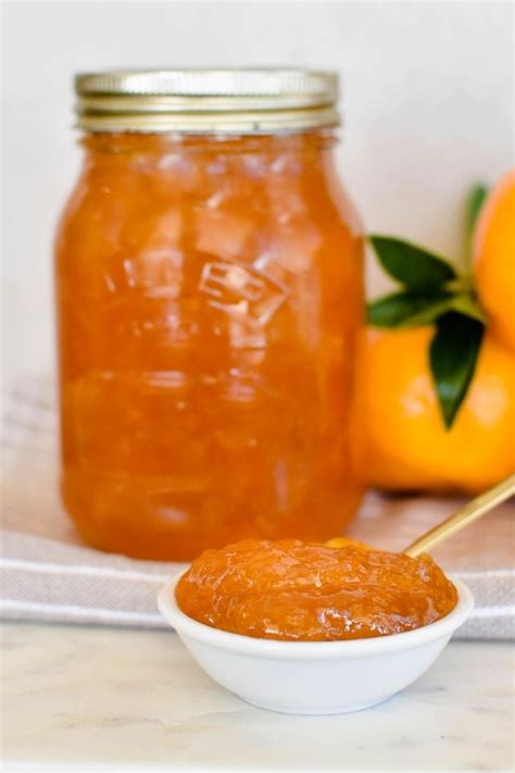 easy mandarin jam recipe.